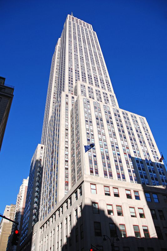 New York City Empire State Building 03A View From Below